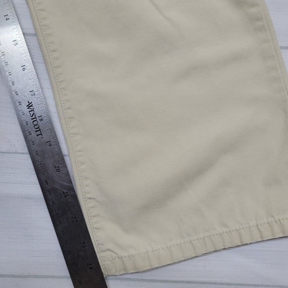 ❤️💙TOMMY HILFIGER💙❤️ Khaki Ankle Length Cropped Pants Size 10 Business Casual - Picture 7 of 9